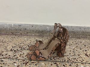 Cheetah Print Block Heel