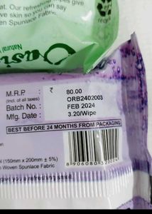 Osis Makeup Remover Wipes