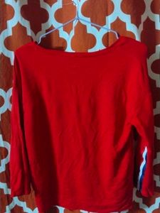 Youthclub Red Long Sleeve Top