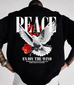 Black Peace Dove Graphic T-Shirt