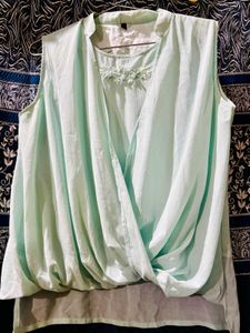 Mint Green Sleeveless Top