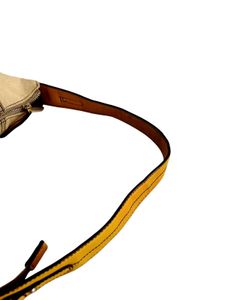 Vintage Etienne Aigner Yellow Brown Tan Handbag