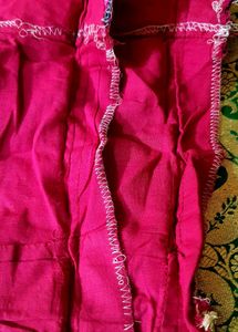 Beautiful Rani pink saree