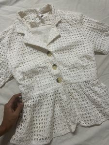 cute cotton hand work top 🩷