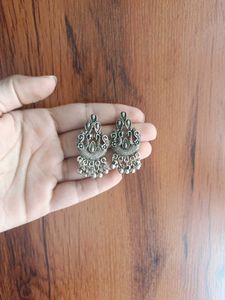 Triangle Jhumka Earrings