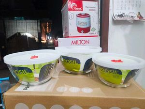 BOROSIL Borosilicate Glass Mixing Bowl IH22MBN6913
