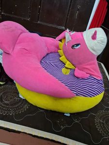 Adorable Unicorn Plush Seat