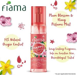Fiama Happy Naturals Plum Blossom &amp; Ylang Perfume