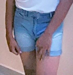 Blue Denim Short👖