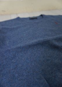Ralph Lauren Blue V-Neck Sweater