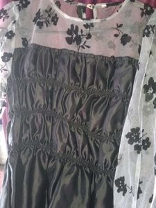 Floral Sheer Sleeve Top