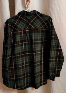Green Plaid Shirt