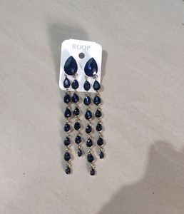 Beautiful Heavy Navy Blue Earrings 🥰🥰🥰