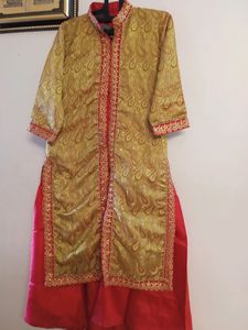 3 Piece Set Kurta , Ghagra , Dupatta