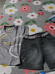 Buy 1get 1free Boys T-shirt & Shorts Set