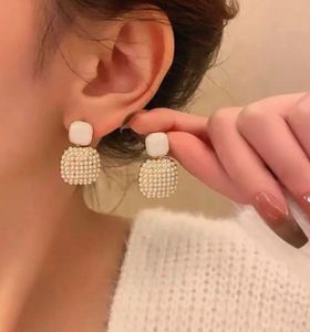 Elegant Pearl Drop Earrings