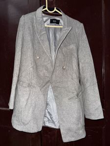 Elegant Grey Overcoat