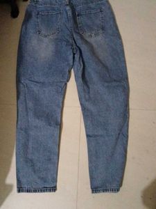 Ripped Blue Jeans