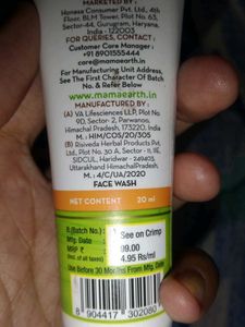 Mamaearth Vitamin C Face Wash