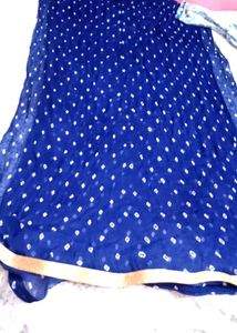 Blue Printed Kurta