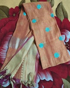 Sea Green Color Full Cotton Dress....