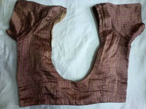 Fancy Saree Detail Design Pallu With Lace