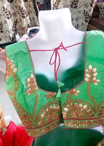 Green Gotta Patti Lehanga Choli