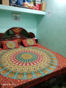 Jaipuri Bed Sheet With Pillow Cover