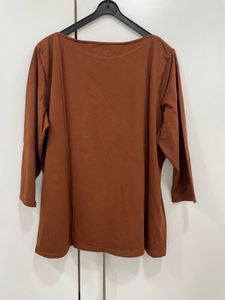 🍂 Thrift Treasure: The Terracotta Dream Top! ✨