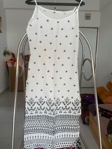 Printed Sleeveless Kurta
