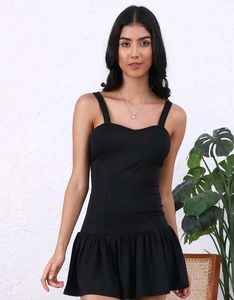 Shein Cute Strappy Sleeves Dress
