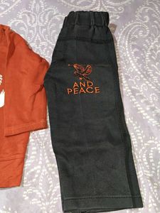 Baby Love and Peace Outfit