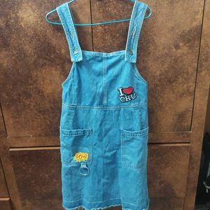 Denim Midi Dress
