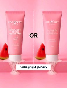 dot &amp; key watermelon facewash (mini pack)