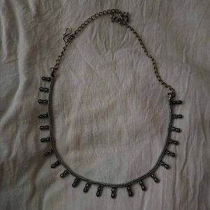 Silver-Tone Chain Body Jewelry