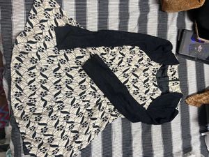 Black and White Dress