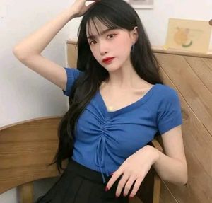 Korean Blue Top