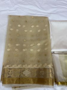 Golden Zari Work Suit