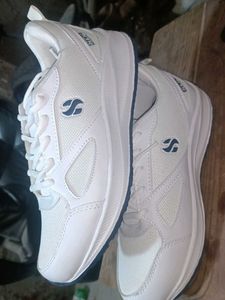 White Sneakers - Comfortable Style