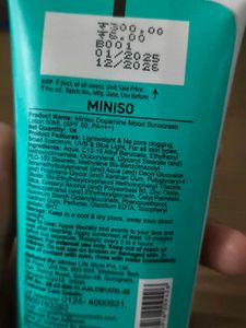 Sunscreen Lotion SPF 50