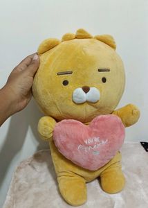 Big Size Ryan Kakao Friends Plush with Heart