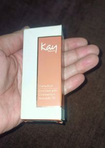 Kay beauty creme blush ( Shade~ Cosy coral)