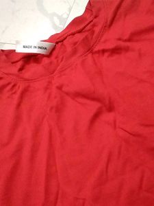 Red Women T - Shirt