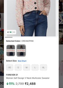 Stylish Multicolor Knit Cardigan