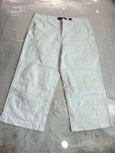 White Baggy Jeans Phant