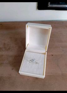 Two Ring Pure Silver