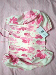 Floral Crop Top