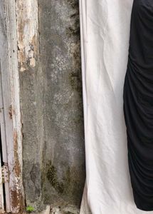 I. Chic Black Midi Bodycon Dress