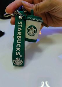 Keychains Silicone Starbuckss Coffee Mug Keychain