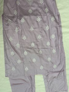 Brand New Chikankari Kurta Pant Set.